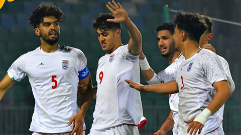 U20 Việt Nam hưởng lợi khi U20 Iran mất trụ cột