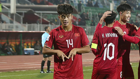 Quốc Việt không đá chính trận U20 Việt Nam vs U20 Iran