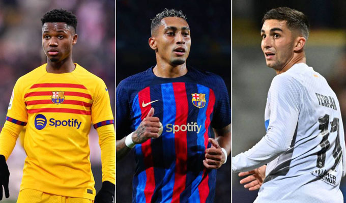 Bộ ba này có khả năng phải rời Barca vào cuối mùa giải 2022/23