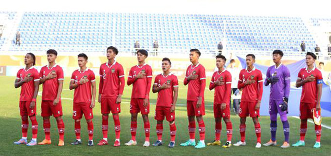 U20 Indonesia rời VCK U20 châu Á 2023 do thua chỉ số phụ