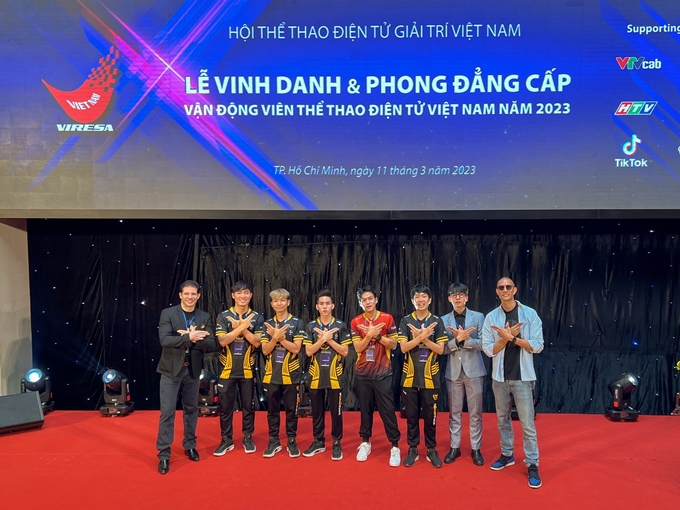 83 VĐV được phong cấp kiện tướng của Thể thao điện tử Việt Nam năm 2023