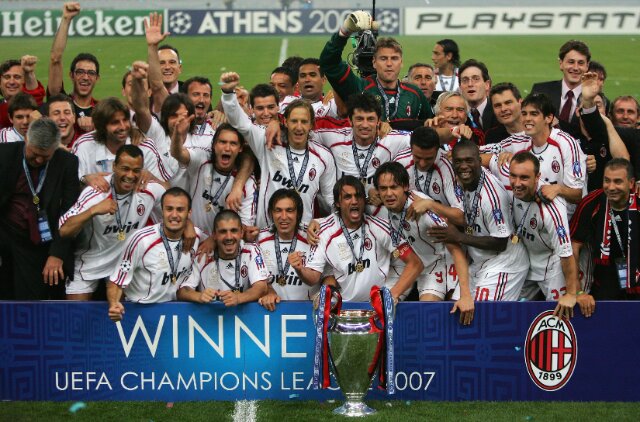 Chức vô địch Champions League mùa 2006/2007 của Milan là cái tát với UEFA
