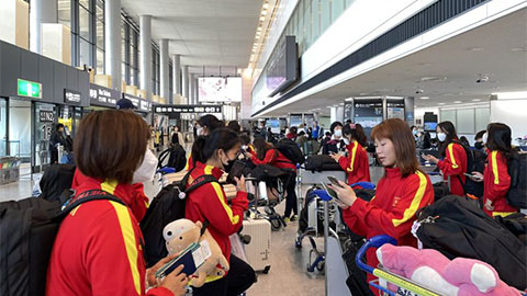 U17 nữ Việt Nam đã có mặt ở đảo Okinawa tham dự  Jenesys 2023