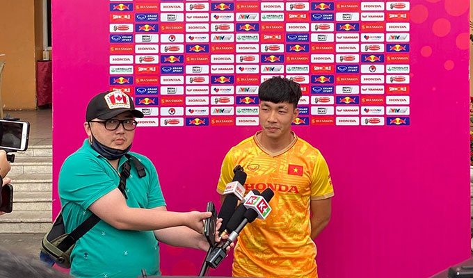 Huỳnh Công Đến hào hứng với mục tiêu dự World Cup 2026 - Ảnh: Đức Cường 