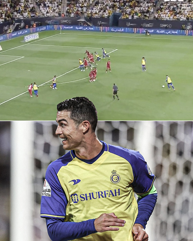 Ronaldo lần đầu ghi bàn từ đá phạt cho Al-Nassr