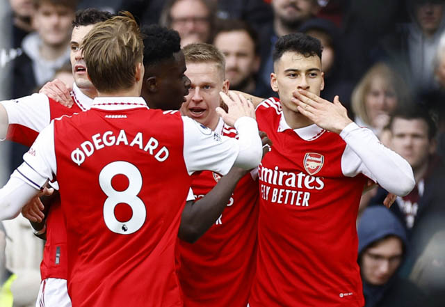 Arsenal giành thắng lợi 4-1 trước Palace