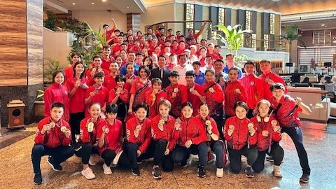 Việt Nam thắng lớn ở giải vô địch karate Đông Nam Á 2023