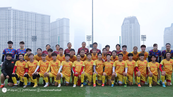 ĐT nữ Việt Nam đang chuẩn bị tích cực cho các giải đấu