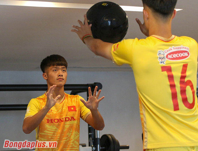 Quốc Việt, Văn Trường là những cầu thủ được kỳ vọng sẽ trưởng thành sau giải U23 Doha Cup 