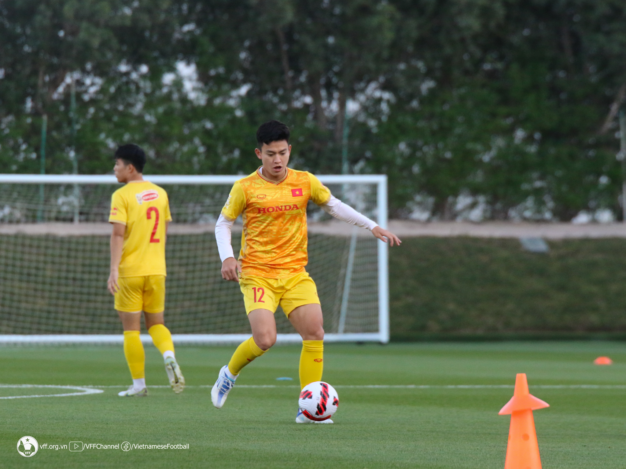 Phan Tuấn Tài là một trong 5 đội trưởng của U23 Việt Nam - Ảnh: VFF 