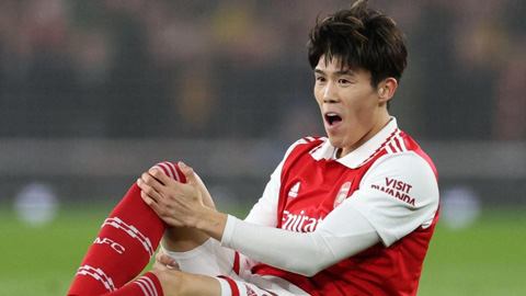 Tomiyasu nghỉ hết mùa, tham vọng vô địch của Arsenal bị giáng đòn đau