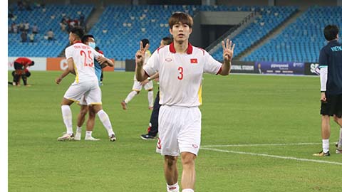 Trần Quang Thinh sở hữu chiều cao đứng thứ 5 ở U23 Việt Nam - Ảnh: Phan Hồng