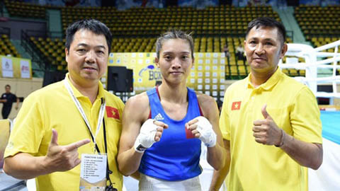 Nguyễn Thị Tâm xuất sắc vào bán kết Vô địch Boxing nữ thế giới 2023