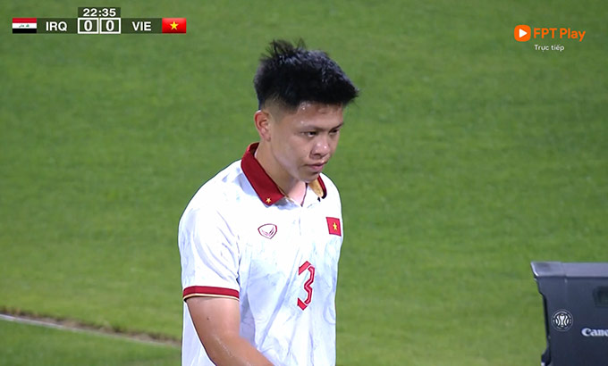 Tiến Long và Minh Khoa là 2 cầu thủ chịu thẻ đỏ bên phía U23 Việt Nam 