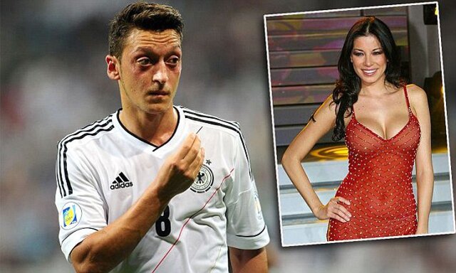 Ozil từng bị Real Madrid tống cổ vì quá mải mê theo đuổi Aida Yespica