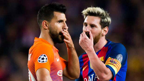 Aguero tiết lộ khả năng Messi trở lại Barca