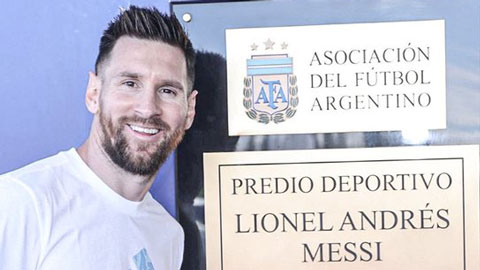 Messi xúc động khi nhận đặc ân từ LĐBĐ Argentina