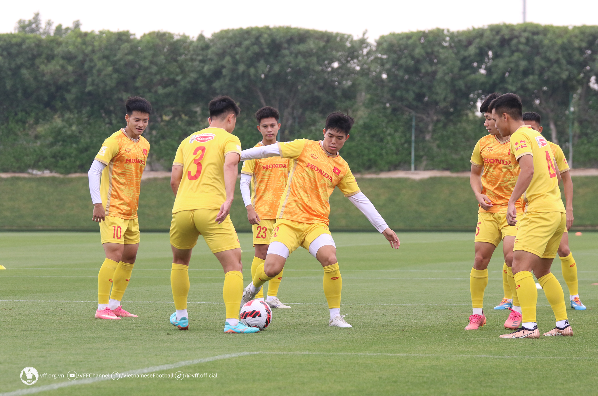 U23 Việt Nam đã trở lại tập luyện sau trận thua U23 UAE