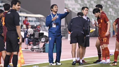 HLV trưởng U23 Thái Lan tin đội nhà đủ sức ‘chiến’ với các đội bóng hàng đầu châu Á