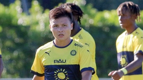 Quang Hải mờ nhạt khi đá cho đội dự bị Pau FC