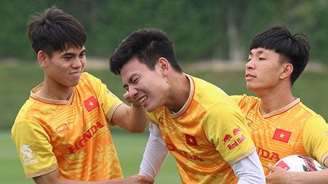 U23 Việt Nam chơi bóng ma búng tai, tìm lại niềm vui trước trận U23 Kyrgyzstan