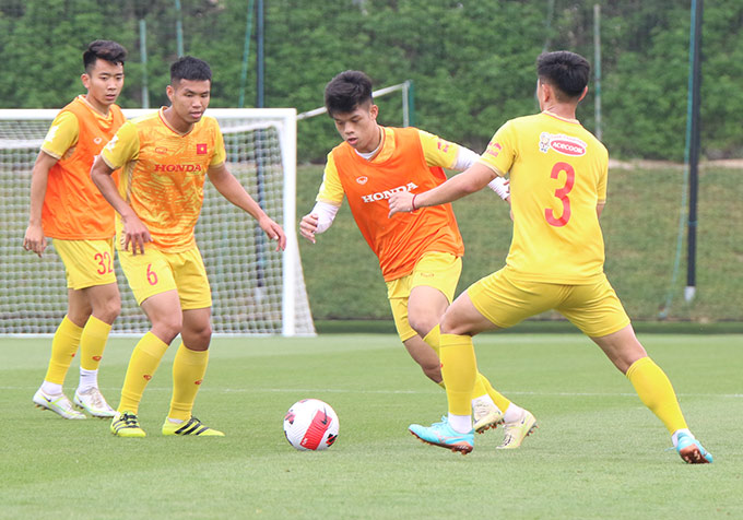 U23 Việt Nam cũng hướng tới mục tiêu có được bàn thắng vào lưới U23 Kyrgyzstan 