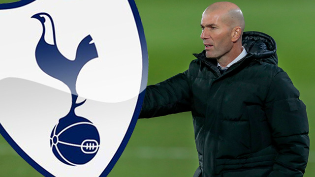Zidane bất ngờ nằm trong tầm ngắm của Tottenham