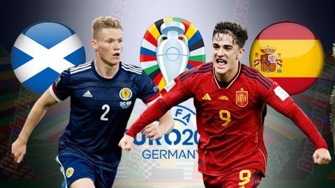 Soi kèo bóng đá hôm nay: Scotland vs Tây Ban Nha; Thổ Nhĩ Kỳ vs Croatia