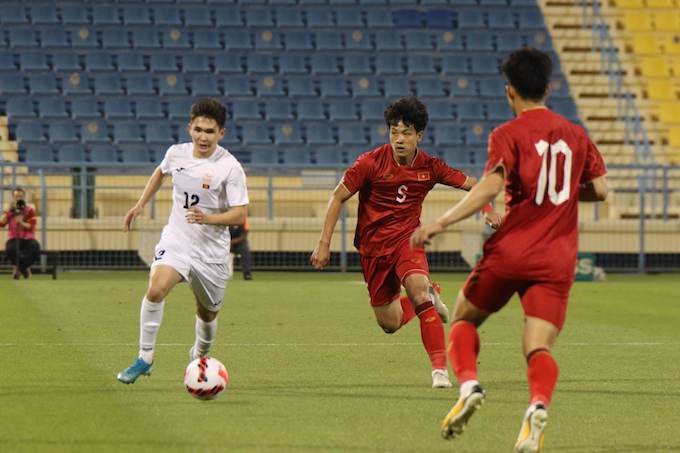 Thực tế lốiu chơi của U23 Việt Nam đang tốt dần tại Doha Cup 2023