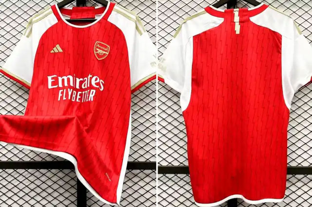 Hình ảnh áo đấu mới của Arsenal bị rò rỉ