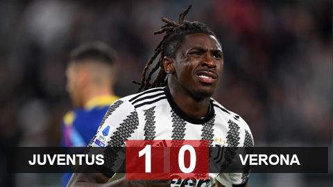 Kết quả Juventus vs Verona: Chủ nhà nuôi hy vọng dự cúp châu Âu