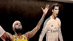 Vinicius thuê họa sỹ vẽ tranh Ronaldo