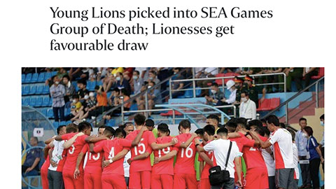 Phản ứng của báo chí Thái Lan, Indonesia, Singaopore về Lễ bốc thăm SEA Games 32