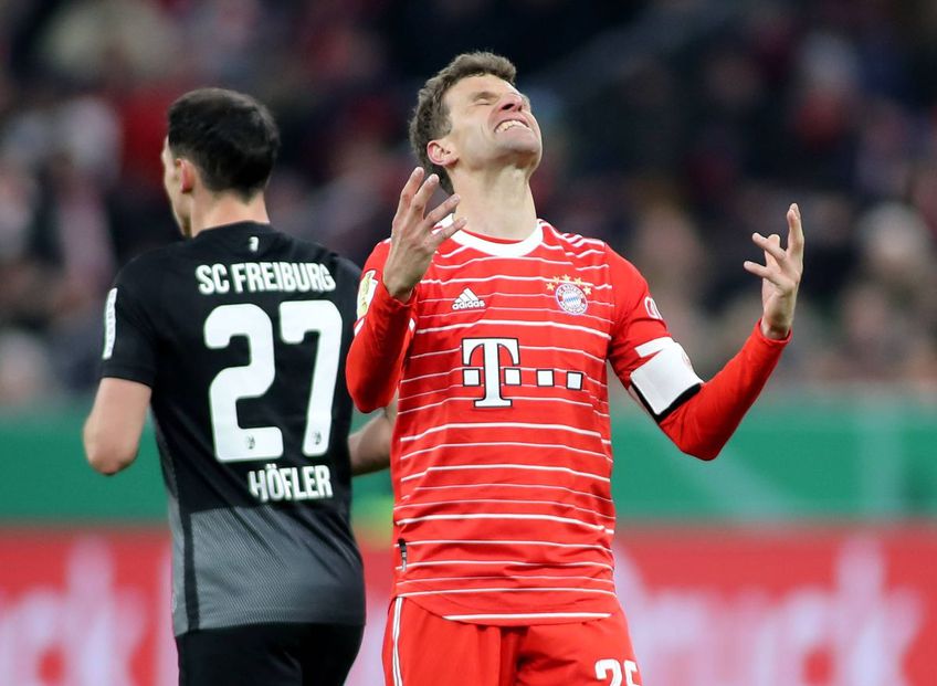 Mueller và nhiều cầu thủ Bayern đã bỏ lỡ quá nhiều cơ hội để tạo ra trận thắng thứ 22 trước Freiburg