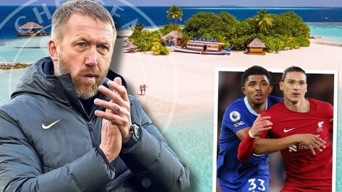Graham Potter, Cựu HLV Chelsea tới Maldives giải sầu