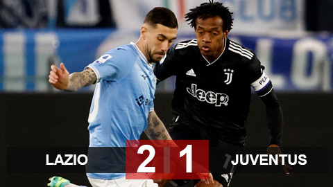 Kết quả Lazio vs Juventus: Lão bà đứt mạch toàn thắng