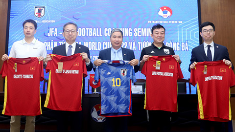 LĐBĐ Nhật Bản và LĐBĐ Việt Nam tổ chức hội thảo cho các huấn luyện viên 