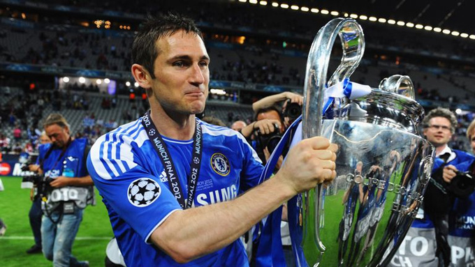 Lampard từng cùng Chelsea vô địch Champions League 2011/12