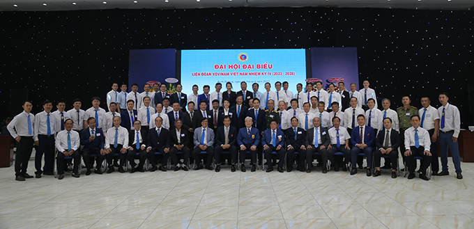 Đại hội Liên đoàn Vovinam Việt Nam đã bầu ra các vị trí chủ chốt của nhiệm kỳ mới