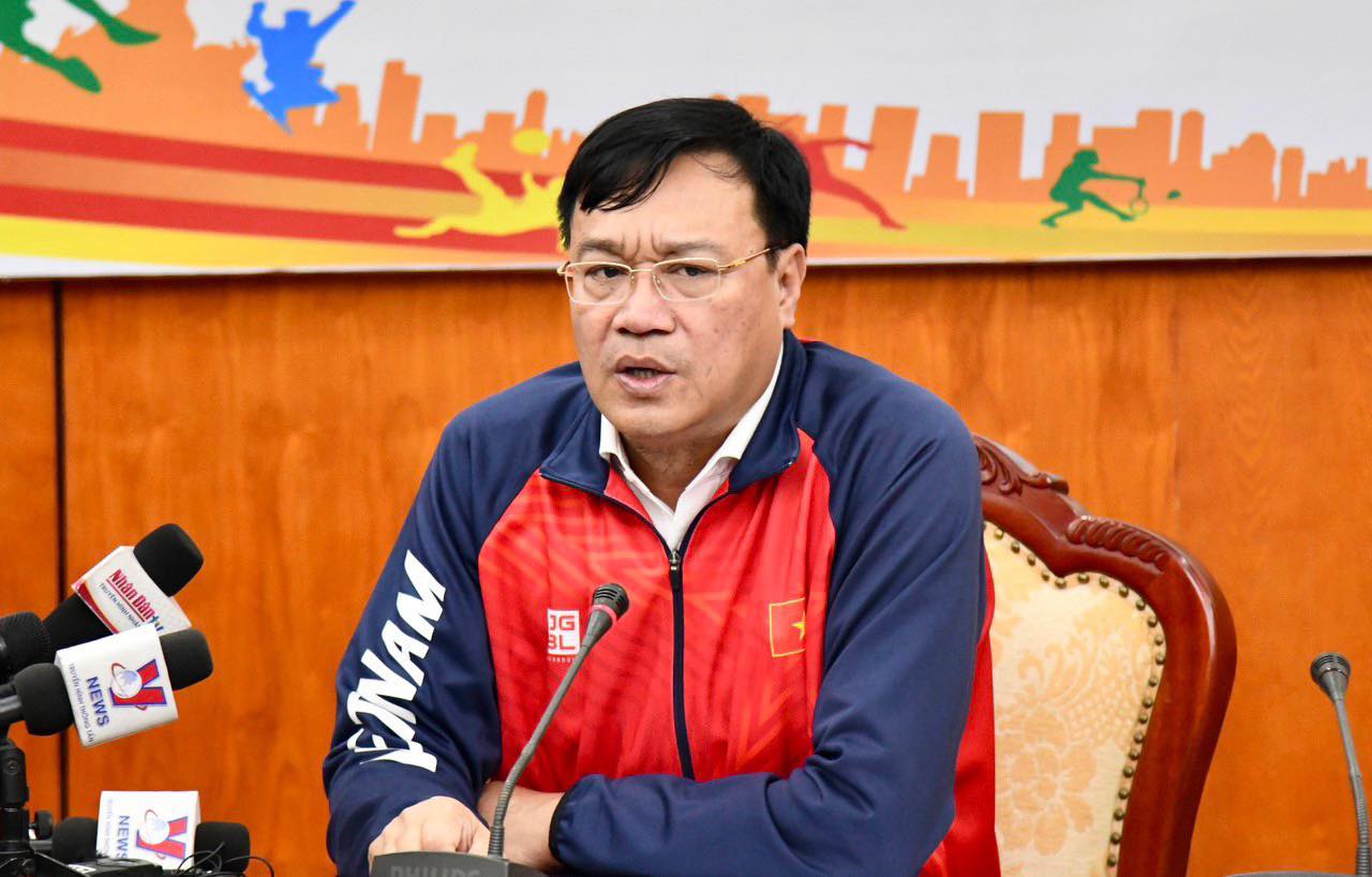 Ông Đặng Hà Việt - Tổng cục trưởng Tổng cục TDTT, Trưởng đoàn Thể thao Việt Nam ở SEA Games 2023 