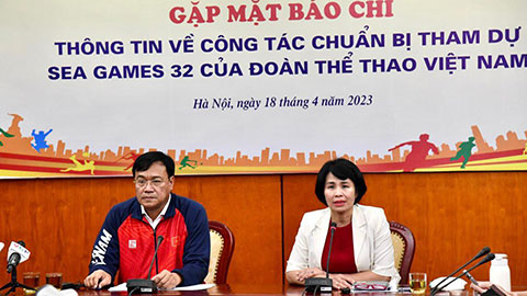 Thể thao Việt Nam đặt mục tiêu giành 90-120 HCV, vào Top 3 SEA Games 2023