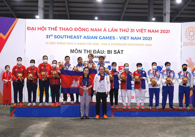 Bi sắt Việt Nam được kỳ vọng sẽ giành ít nhất 1 HCV ở SEA Games 32 (Ảnh: Vietnam +)