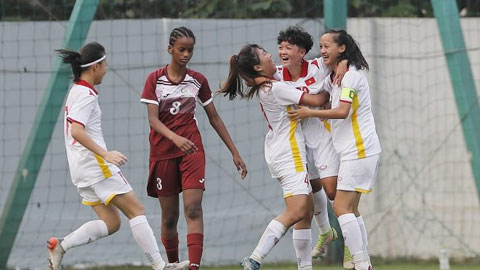 U17 nữ Việt Nam đại thắng trong ngày mở màn vòng loại U17 nữ châu Á 2023