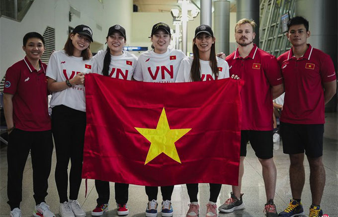 Chị em sinh đôi Thảo My - Thảo Vy cùng đội tuyển nữ bóng rổ 3x3 Việt Nam lên đường sang Philippines tranh tài Asia Tour 3x3