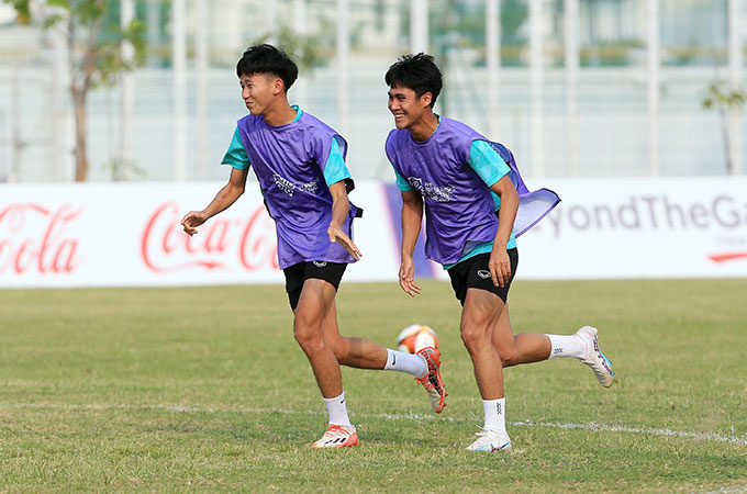 Các cầu thủ U22 Lào có được tinh thần thoải mái trước trận gặp Việt Nam 