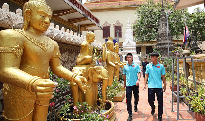 Đây cũng là hoạt động rất có ý nghĩa trong đời sống văn hóa tinh thần của người Việt, đem đến cho các cầu thủ cảm giác bình yên và sự tĩnh tâm trước khi bước vào chiến dịch bảo vệ HCV tại SEA Games 32 