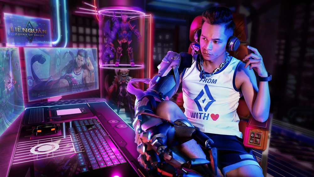 Độ Mixi trong bộ cosplay trang phục Errol Stream Đến Bao Giờ