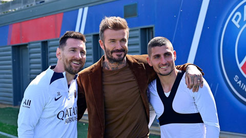 Beckham đến PSG để thuyết phục Messi về Inter Miami?