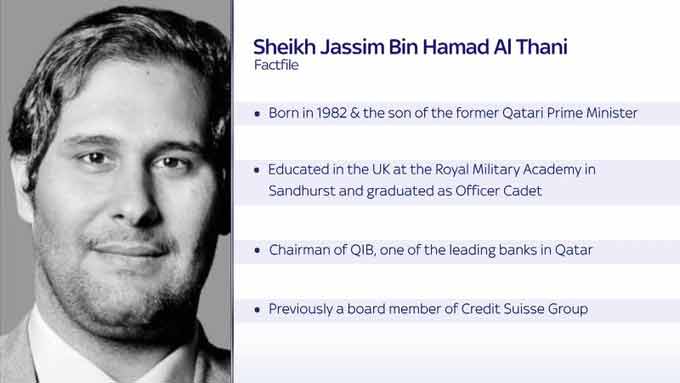 Sheikh Jassim có thể là ông chủ tương lai của MU