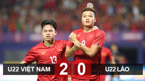Kết quả U22 Việt Nam vs U22 Lào: Một chiến thắng ‘đau tim’